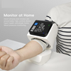 Hospital Desktop Electronic BP Monitor Tunnel Type Digital Blood Pressure Sphygmomanometer Machine with Arm Barrel