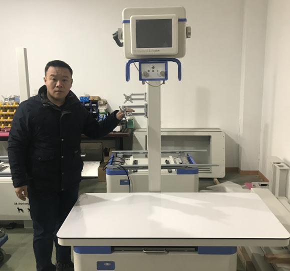 4pcs Veterinary Xray Machine Production Finished, ready to send to Middle East.