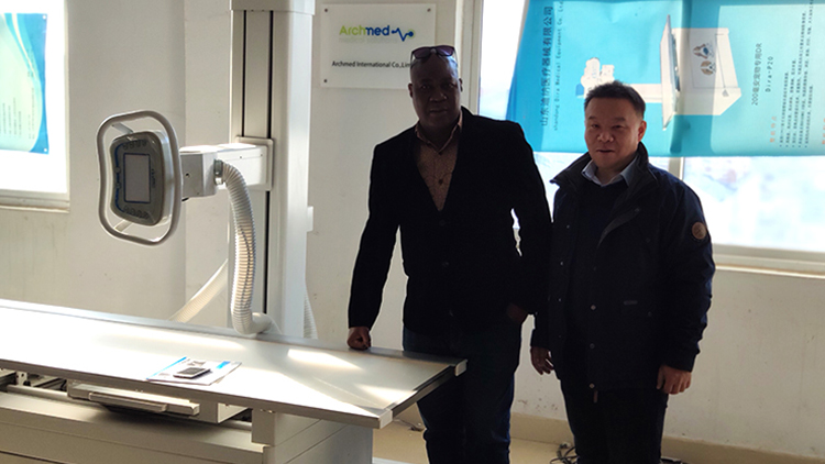 Ghana Radiography Doctor, visit our xray machine factory