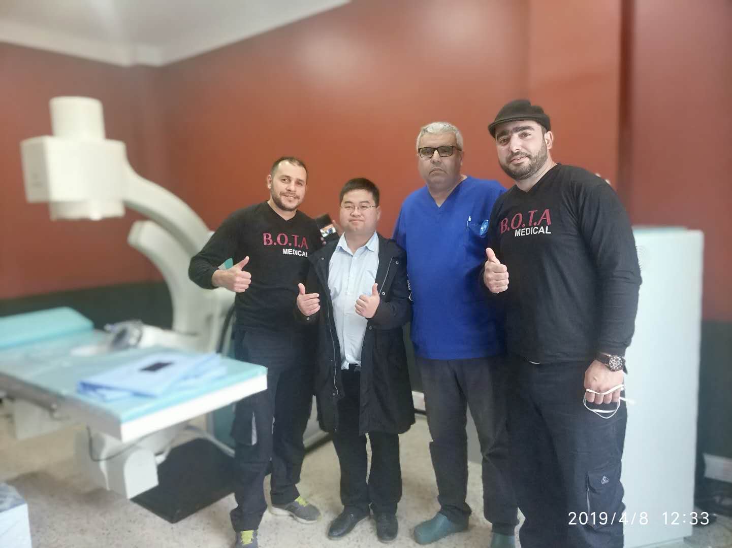 Archmed Engineer Fly to Algeria to install our ESWL Lithotriptor System with assistance of our local partner. Nice teamwork!