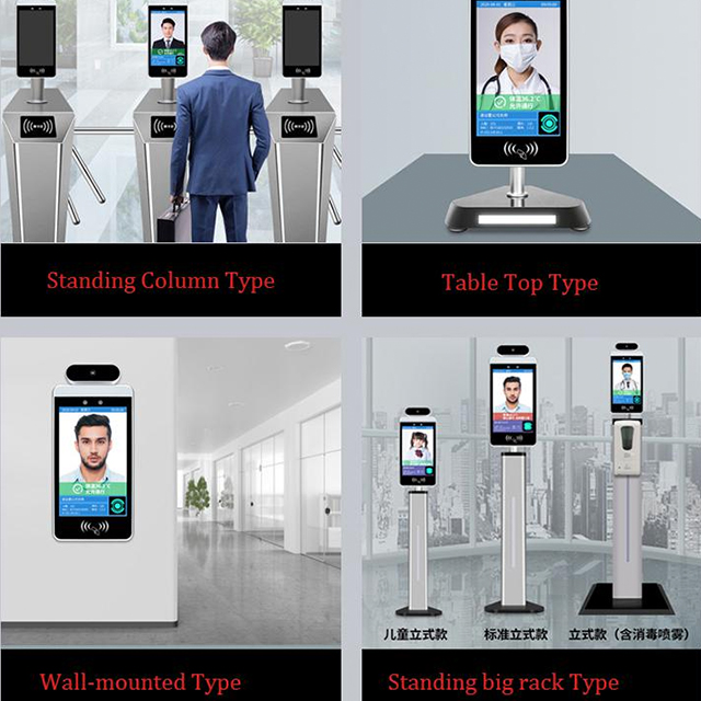 Face Recognition Test Temperature System