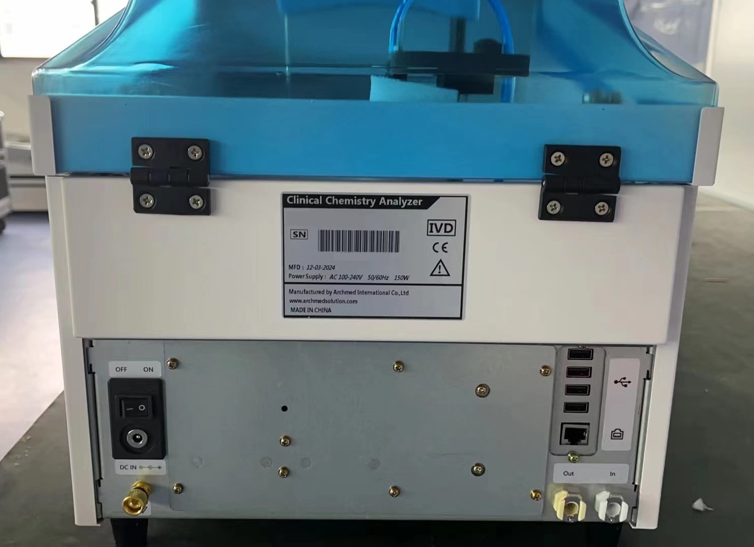 Fully Automatic Chemistry Analyzer Automatic Biochemistry Analyzer Analytical Equipment
