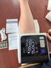 Hospital Desktop Electronic BP Monitor Tunnel Type Digital Blood Pressure Sphygmomanometer Machine with Arm Barrel